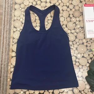 Navy Cool Racerback Race Length Lululemon